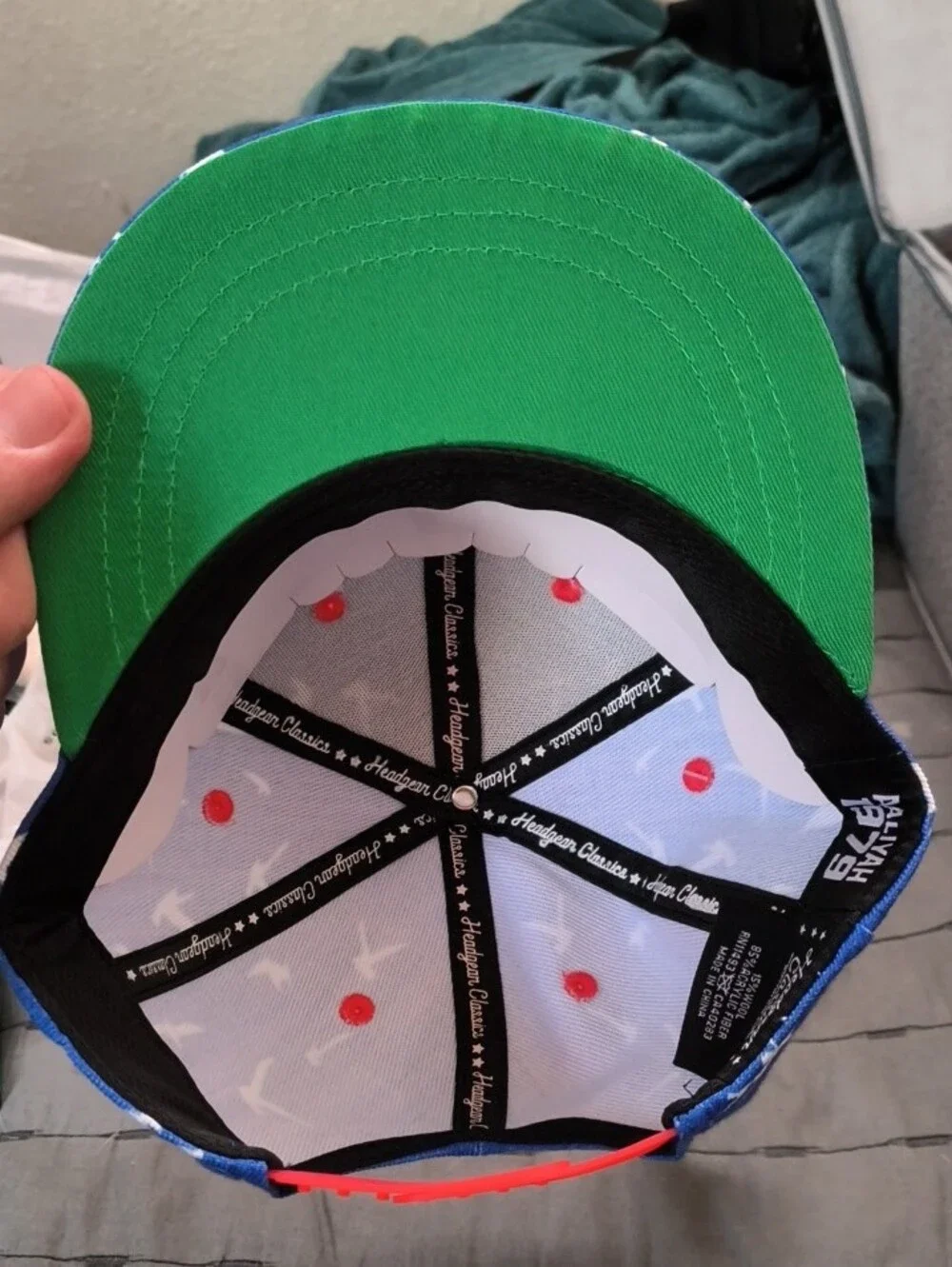 Blue Aaliyah Youth Snapback Hat